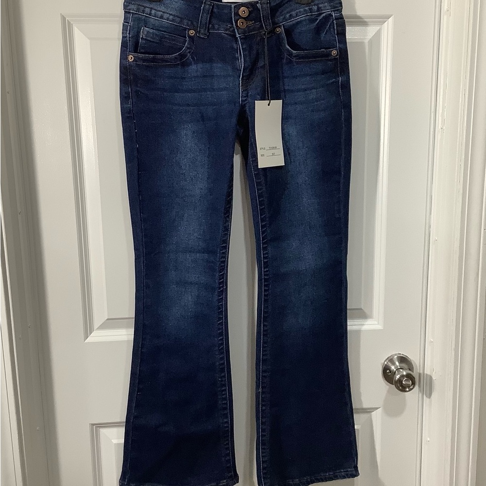 Telepatía Dark Blue Flare Jeans size 5/27. NWT. - Picture 4 of 14